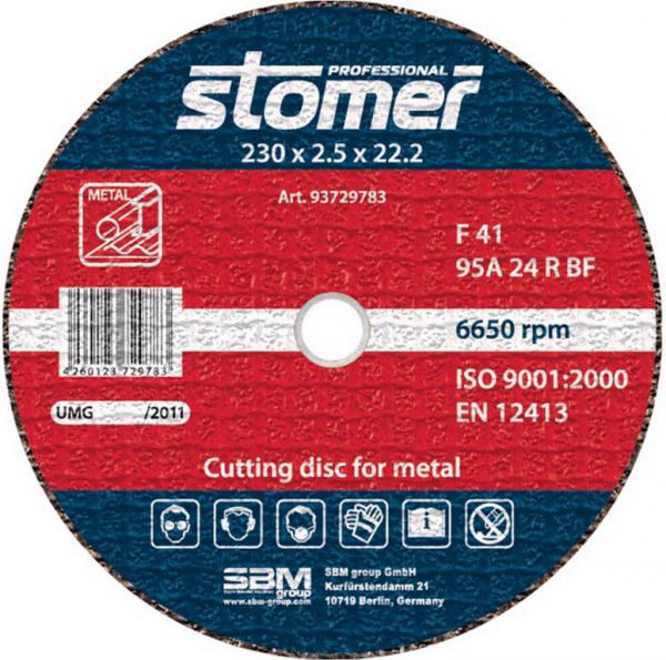 Диск по металлу Stomer CD-230 93729783