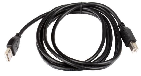 Кабель Gembird USB 2.0 AM/CM 3 м (пакет) черный ( CCP-USB2-AMCM-10)