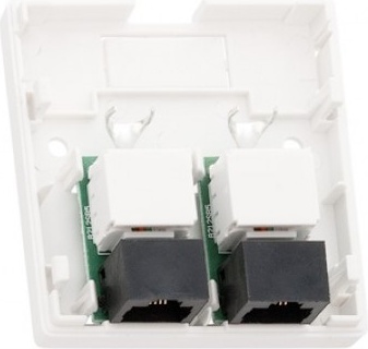 Розетка Nikomax NMC-WO2UE2-WT